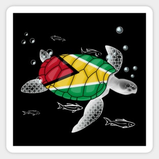 Guyana Turtle Sticker